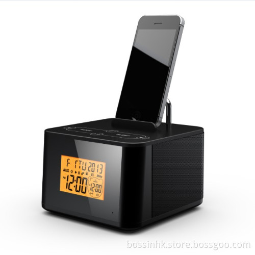 LCD Display Screen Bluetooth Mini Speaker with IR Remote Control